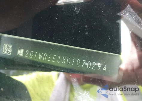 2012 Chevrolet Impala Lt from USA, damaged, VIN 2G1WG5E3XC1270294